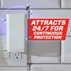 image:imageOrtho Home Defense Max Indoor Flying Insect Trap 1 Plugin and 4 RefillsIndoor Light Trap