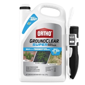 image:imageOrtho GroundClear Weed amp Grass Killer Super Concentrate1 32 fl ozReady to Use  1 gal Large Comfort Wand