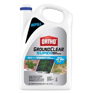 image:imageOrtho GroundClear Weed amp Grass Killer Super Concentrate1 32 fl ozReady to Use  1 gal Refill