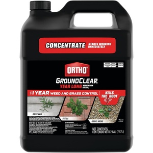 image:imageOrtho GroundClear Year Long Vegetation Killer1 Concentrate Kills Weeds and Grasses Prevents Unwanted Weeds and Grasses for up to 1 Year 1 gal2 gal