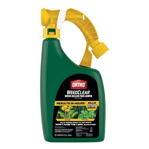 image:imageOrtho WeedClear Weed Killer for Lawns with Comfort Wand 1 galReady to Spray