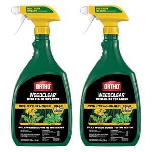 image:imageOrtho WeedClear Weed Killer for Lawns with Comfort Wand 1 galReady to Use 2pack